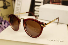 Brand Designer Trend Leopard Sunglasses For Women Men Round Retro Sun Glasses UBY