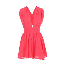 Celebrity Style Women's Overalls Deep V Neck Chiffon Jumpsuits Playsuits Boot Cut Women's Jumpers LY3 UBY