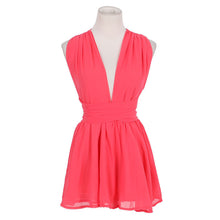 Celebrity Style Women's Overalls Deep V Neck Chiffon Jumpsuits Playsuits Boot Cut Women's Jumpers LY3 UBY