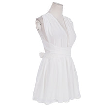 Celebrity Style Women's Overalls Deep V Neck Chiffon Jumpsuits Playsuits Boot Cut Women's Jumpers LY3 UBY