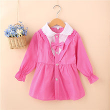 Baby Girls Blouse Little Kids Tops Long Sleeve Polka Dot Shirts 1-4 Years PY2 UBY