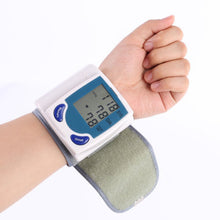 New Health Care Home Automatic Wrist digital lcd blood pressure monitor portable Tonometer Meter for Measuring Pulse Rate UBY