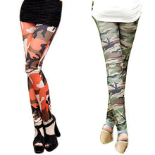 Sexy Camouflage Punk Ladies workout Military Leggings for Women Print Pant Legging Fitness Graffiti Women Leggings UBY
