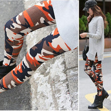 Sexy Camouflage Punk Ladies workout Military Leggings for Women Print Pant Legging Fitness Graffiti Women Leggings UBY