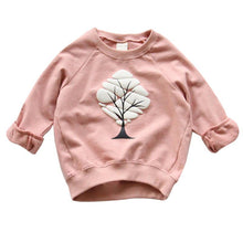 Boys Girls Sweatshirts Baby Children Clothes Cotton Casual Kids Sweatshirts Hoodies Tops UBY