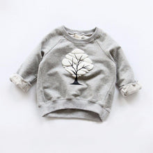 Boys Girls Sweatshirts Baby Children Clothes Cotton Casual Kids Sweatshirts Hoodies Tops UBY
