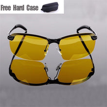 UV400 HD Night Vision Polarized Glasses Vogue Driving Sunglasses Eyewear Free Case And Glasses Cloth UBY