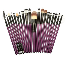 2 Makeup Brushes Professional Make-up Toiletry Kit Wool Make Up Brush Set  UBY