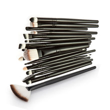2 Makeup Brushes Professional Make-up Toiletry Kit Wool Make Up Brush Set  UBY