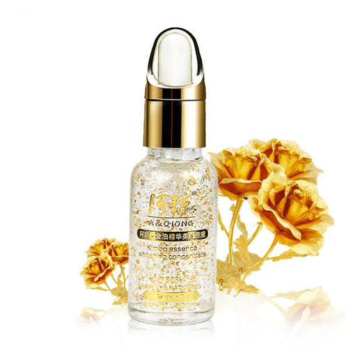 24k pure gold foil whitening moisturizing essence hyaluronic acid liquid cream Day Creams1pc UBY