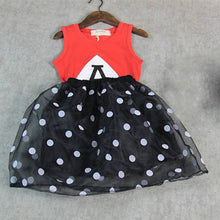 2PCS Baby Kids Girls Sleeveless T-shirtPolk Dots Tutu Skirt Dress Outfit Sets UBY
