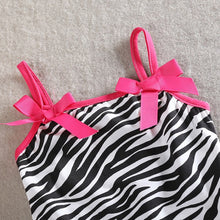 2PCS Kids Baby Girls Newborn Set Zebra Vest Tops T-shirt Tutu Skirt Dress 1-6T UBY