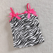 2PCS Kids Baby Girls Newborn Set Zebra Vest Tops T-shirt Tutu Skirt Dress 1-6T UBY