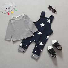 2Pcs Cotton Baby Kids Long Sleeve TopsPants Outfits Set Clothing Rompers Suit 0-3T UBY