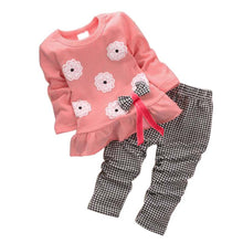 2pcss Kids Baby Girl Minnie Clothes Sets Pullover Bow TopsPlaids  Checks Pants Outfits Set WholeBaby Boutique Clothing UBY