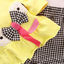 2pcss Kids Baby Girl Minnie Clothes Sets Pullover Bow TopsPlaids  Checks Pants Outfits Set WholeBaby Boutique Clothing UBY
