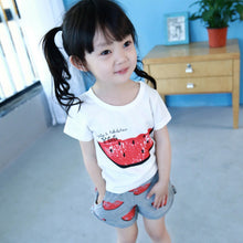 2pcs Baby Girl Boy Clothes Set Toddler Children Summer Short Sleeve T-shirtShorts UBY