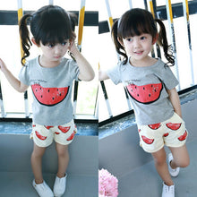 2pcs Baby Girl Boy Clothes Set Toddler Children Summer Short Sleeve T-shirtShorts UBY