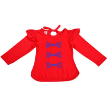 2pcs Baby Girls Toddler Bow T-shirt Tops Long Sleeve Smile Leggings Pants 2-7T UBY
