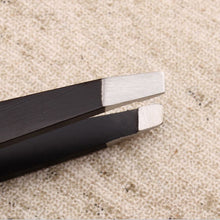 2pcs Professional Stainless Steel Slant Tip Hair Removal Eyebrow Tweezer Makeup Tool Useful Beatiful LZH7 UBY