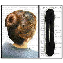 2pcs Womens Magic Accessory Hair Styling Tool Hairstyle Sponge Braider Holder Clip Bun Hair Twist CurlerUBY