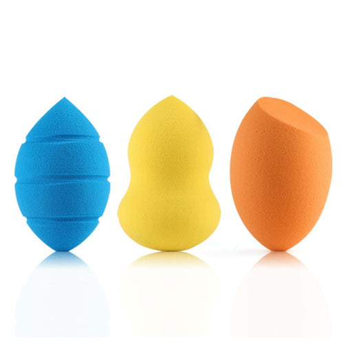 3/5/6pcss Pack Makeup Foundation Sponge Make Up Brush Set Powder Smooth Beauty Cosmetic Make Up Tool Random Color  UBY