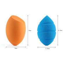 3/5/6pcss Pack Makeup Foundation Sponge Make Up Brush Set Powder Smooth Beauty Cosmetic Make Up Tool Random Color  UBY
