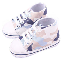 3 Colors Baby Sports Shoes Camouflage Pattern Boy Girl Soft Sole Working Shoes 0-12M UBY