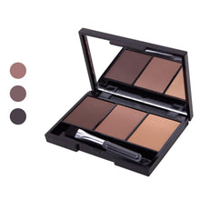 3 Colors Set Women Makeup Eyeshadow Palette Eyebrow Eye Shadow Powder Cosmetic New LZH7 UBY
