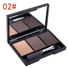 3 Colors Set Women Makeup Eyeshadow Palette Eyebrow Eye Shadow Powder Cosmetic New LZH7 UBY