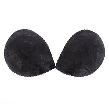3 Colors Women Lace Flowers Self Adhesive Bra Silicone Bust Strapless Bra Lisa's Store UBY