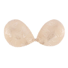 3 Colors Women Lace Flowers Self Adhesive Bra Silicone Bust Strapless Bra Lisa's Store UBY
