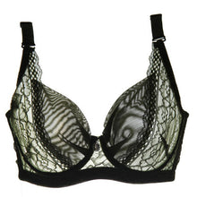 34 36 38 40 42 44 Cup B C D Women Thin Lace Underwire Bra Push Up Brassiere UBY