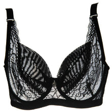 34 36 38 40 42 44 Cup B C D Women Thin Lace Underwire Bra Push Up Brassiere UBY