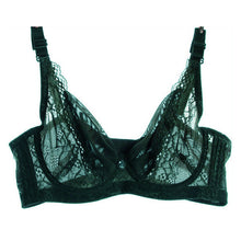 34 36 38 40 42 44 Cup B C D Women Thin Lace Underwire Bra Push Up Brassiere UBY