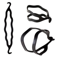 3pcs Hair Twist Styling Maker Bun Curler Braid Women Accessory Tool Magic Hair StylingUBY