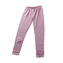 4 Colors Kids Baby Girls Lace Pants Stretch Skinny Leggings Trousers 2-7Y UBY