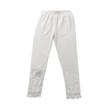 4 Colors Kids Baby Girls Lace Pants Stretch Skinny Leggings Trousers 2-7Y UBY