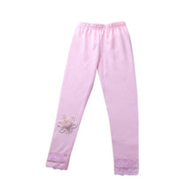 4 Colors Kids Baby Girls Lace Pants Stretch Skinny Leggings Trousers 2-7Y UBY