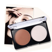 4 Patterns Face Shading Powder Contour Highlighter Bronzer Palette Set Trimming Makeup Face Contour Grooming Pressed Powder UBY