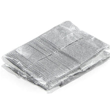 50 100 150 X Aluminium Foil Nail Art Soak Off Acrylic Gel Polish Nail Wrap Remover HT UBY