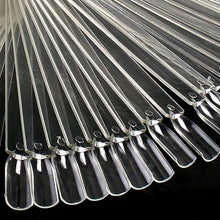 50 Pieces False Display Nail Art Fan Wheel Polish Practice Tip Sticks Design Decor Set  UBY