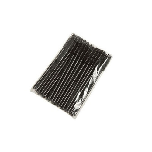50PCS Disposable Eyelash Brush Mascara Wands Applicator Spoolers Makeup Mini T38 UBY