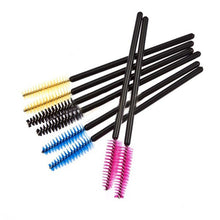 50PCS Disposable Eyelash Brush Mascara Wands Applicator Spoolers Makeup Mini T38 UBY