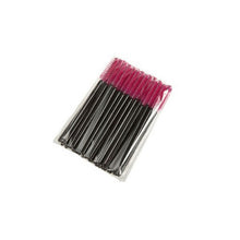 50PCS Disposable Eyelash Brush Mascara Wands Applicator Spoolers Makeup Mini T38 UBY