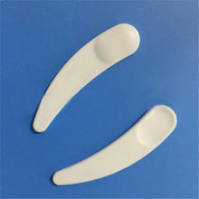 50pcs Mini Cosmetic Spatula Scoop Disposable Mask White Plastic Spoon Makeup Maquillage Tools UBY