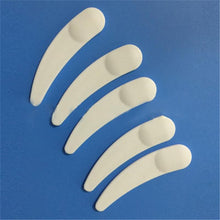50pcs Mini Cosmetic Spatula Scoop Disposable Mask White Plastic Spoon Makeup Maquillage Tools UBY