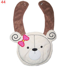 56 Patterns Kids Baby Bibs Animals Waterproof Cotton Saliva Towel Infant Lunch Bib UBY