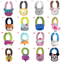 56 Patterns Kids Baby Bibs Animals Waterproof Cotton Saliva Towel Infant Lunch Bib UBY