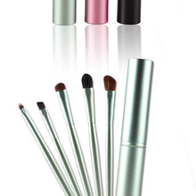 5PCS Professional Eye Makeup Brushes Maquiagem Set Eyeliner Eyeshadow Blending Make Up Brush Pincel UBY